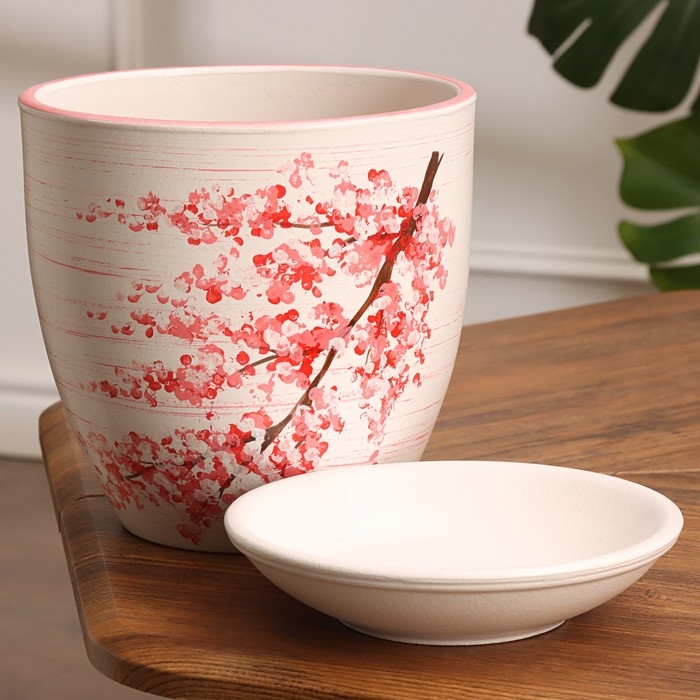 Горшок цветочный Горшок цветочный "Сакура" 3,5 л