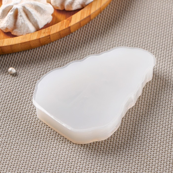 Силиконовый молд «Снеговик», 9,5×6,5 см, цвет прозрачный Силиконовый молд «Снеговик», 9,5×6,5 см, цвет прозрачный