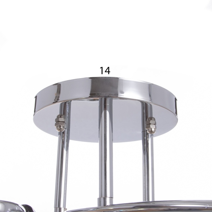 Люстра Люстра "Аббелла" 3х40Вт Е27 Хром МОДЕЛЬ: 2612381