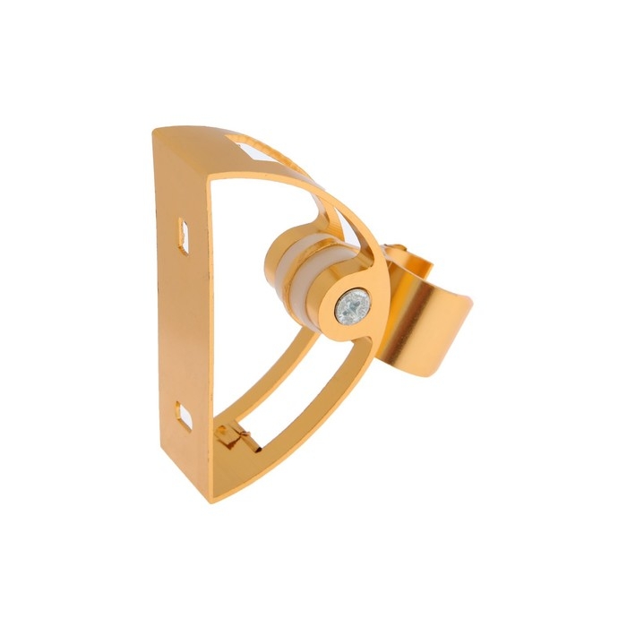 Держатель для душевой лейки ZEIN Z65, регулируемый, алюминий, золотой Держатель для душевой лейки ZEIN Z65, регулируемый, алюминий, золотой