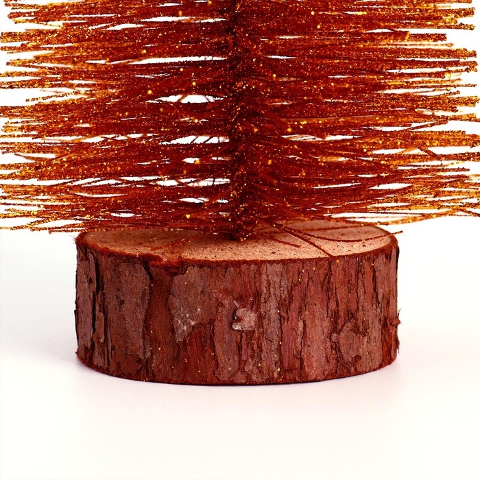 Новогодний декор «Ёлка в золотом цвете» с блёстками, 8 × 8 × 30 см Новогодний декор «Ёлка в золотом цвете» с блёстками, 8 × 8 × 30 см