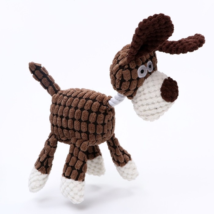 Игрушка мягкая для собак Игрушка мягкая для собак "Весёлый двор", 27 х 8 см, микс цветов