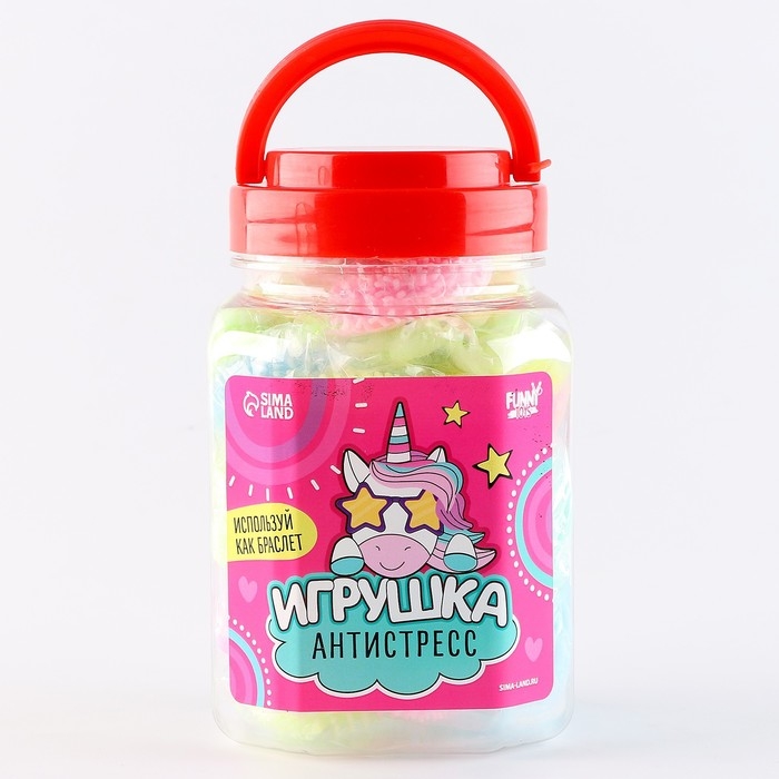Игрушка-антистресс «Единорог»,в банке Игрушка-антистресс «Единорог»,в банке