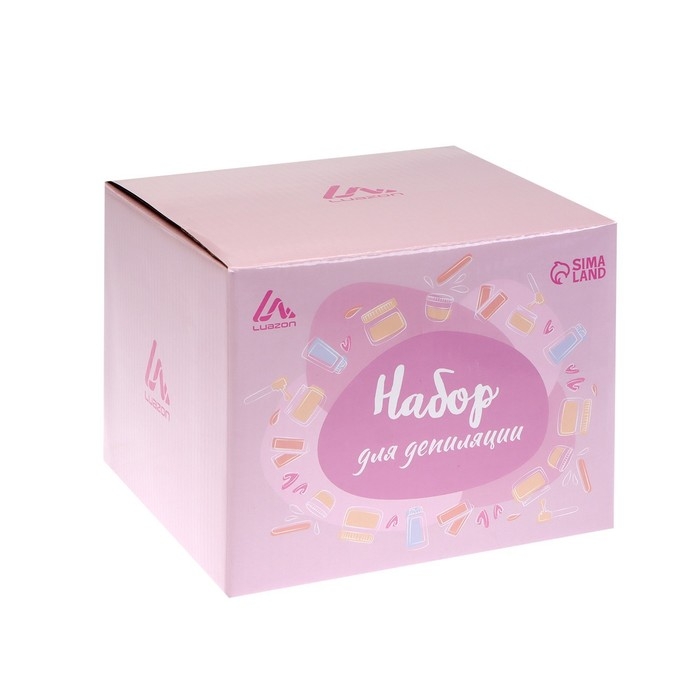 Набор для депиляции Luazon  Воскоплав баночный, 100 Вт, воск, шпатель Набор для депиляции Luazon  Воскоплав баночный, 100 Вт, воск, шпатель