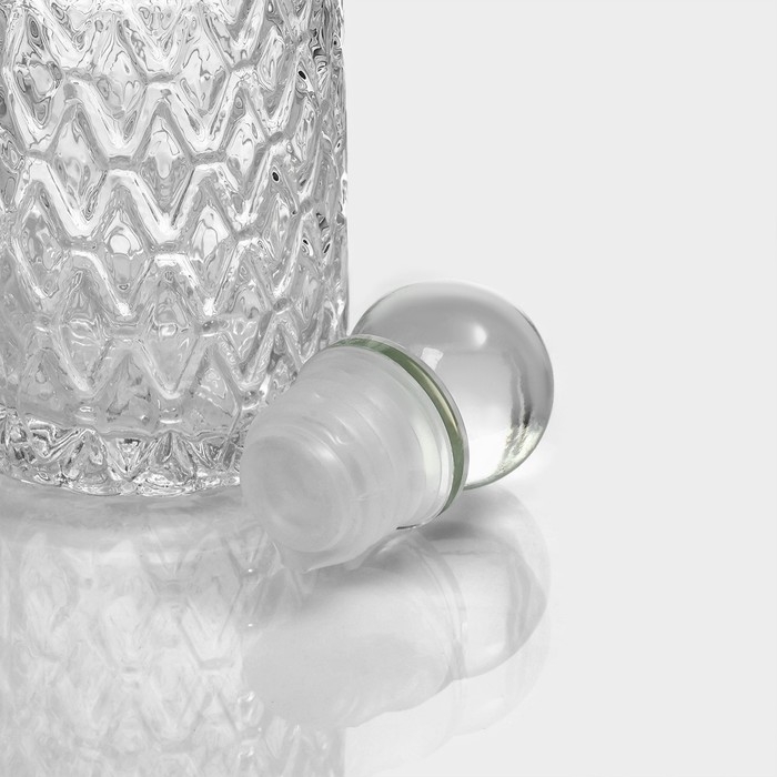 Банка стеклянная для хранения сыпучих продуктов Доляна &laquo;Холодок&raquo;, 100 мл, 5&times;12 см