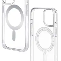 Чехол iPh 13 Pro Max Clear Case (MagSafe) в пакетике