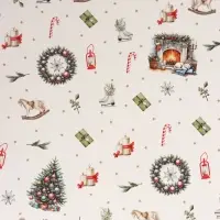 Бумага упаковочная глянцевая "Новогодний уют", 1 лист 68 х 100±5% см