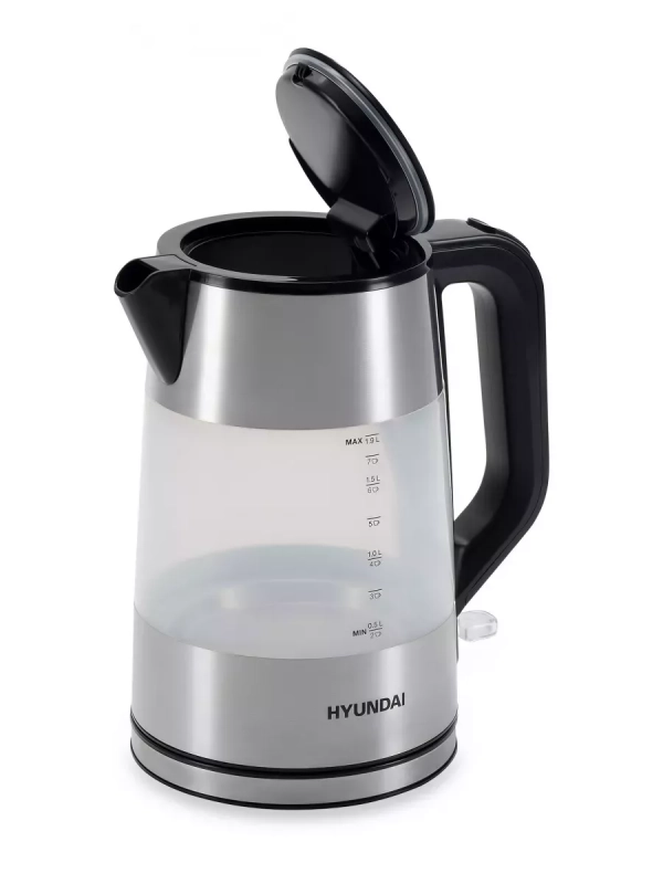 Чайник HYK-P4026 1,9л 2200Вт черный (пластик)