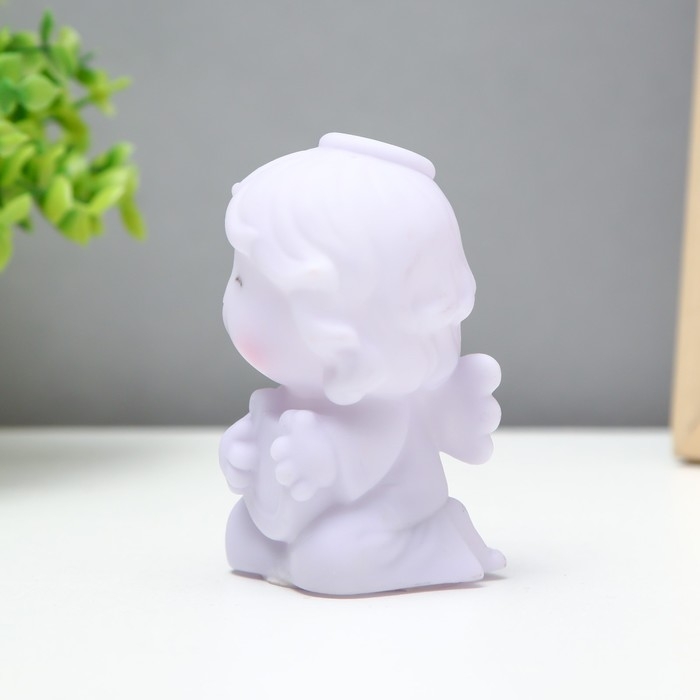 Ночник Ночник "Ангел с арфой" LED 0,5Вт белый 8,5х4,5х4,5см RISALUX