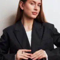 Кольцо &laquo;Ночь&raquo; под гематит, гранёное, чёрное, размер 19