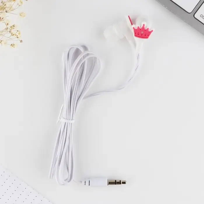 Наушники вакуумные, &laquo;Корона&raquo;, мод. VBT 1.30, 120 см