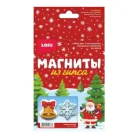 Магниты из гипса &laquo;Снежная мелодия&raquo;