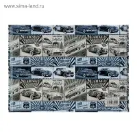 Папка-конверт на кнопке, А5, 180 мкм, МИКС