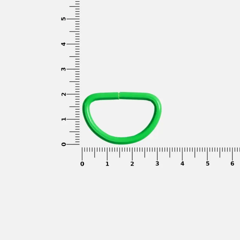 Полукольцо Semiring, L, зеленый неон