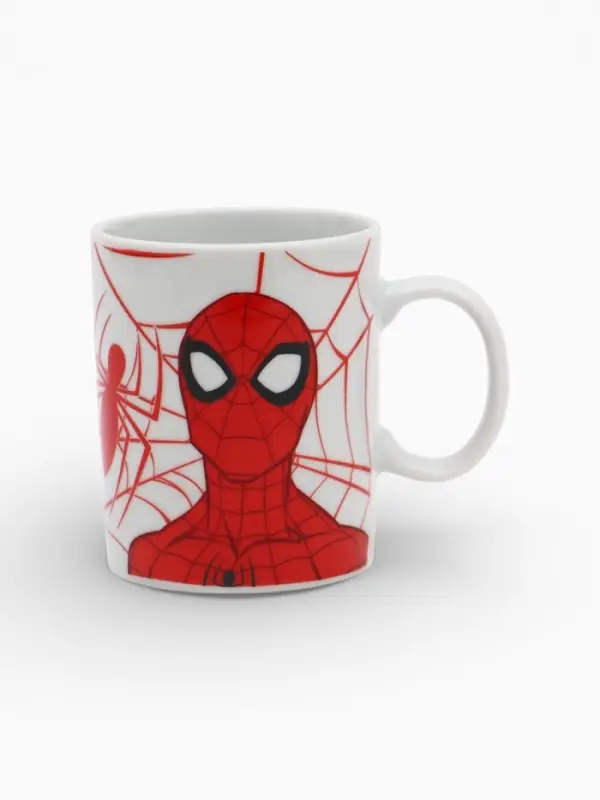 Набор посуды керамической детской, 3 предмета: кружка 200 мл, тарелка 19 см, салатник 250 мл, &laquo;Ты - супергерой&raquo;