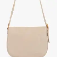 Сумка женская мессенджер TEXTURA на магните, с косметичкой, 28&times;4&times;20 см, молочная