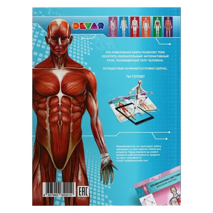 Энциклопедия 4D в дополненной реальности «Анатомия» Энциклопедия 4D в дополненной реальности «Анатомия»