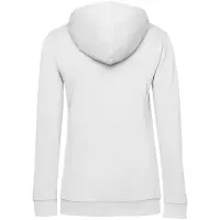Толстовка с капюшоном женская Hoodie, белая, размер XS