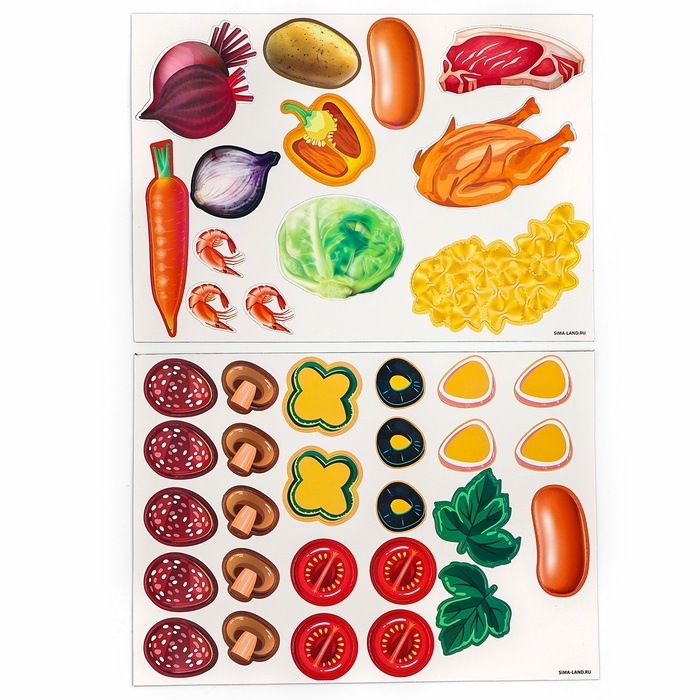 Магнитная игра Магнитная игра "Маленький повар" 28*20