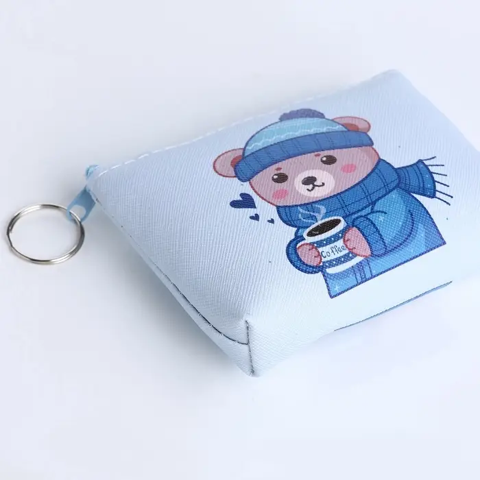 Кошелёк детский &laquo;Мишки&raquo;, маленький, монетница, МИКС