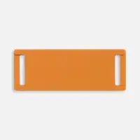 Лейбл из ПВХ Kova, оранжевый