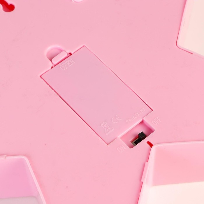 Ночник пластик от батареек 2АА Ночник пластик от батареек 2АА "Звезда" МИКС 24х23х5 см RISALUX