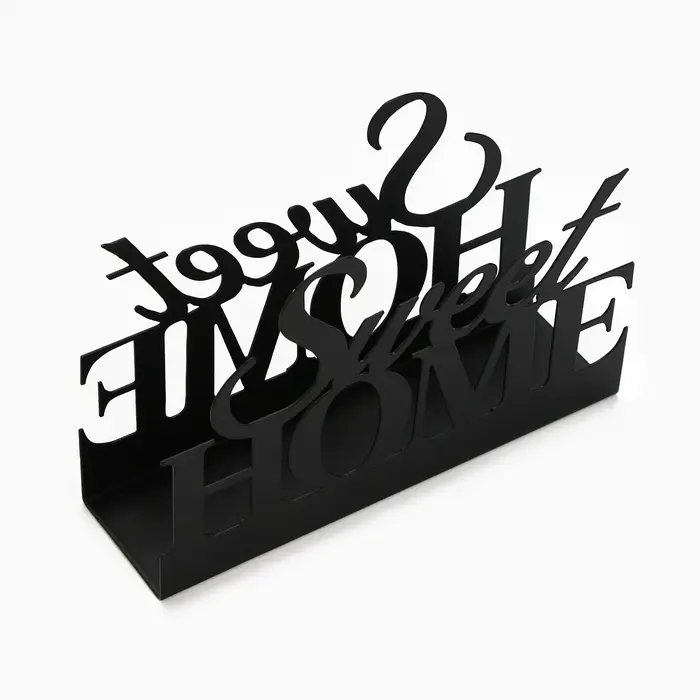 Салфетница Sweet home, металлическая, 14&times;9 см