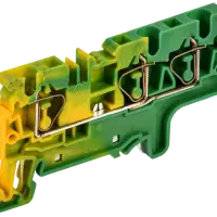 ARMAFIX Клемма пружинная CX4-3 PE 4мм2 трехконтактная заземляющая IEK