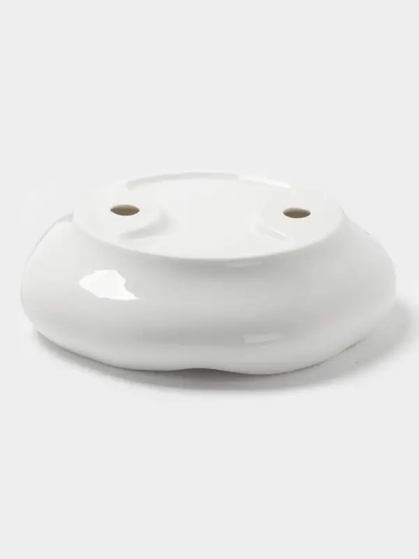 Блюдо Hanna Kn&ouml;vell, 75 мл, d=19.5 см, фарфор, белое