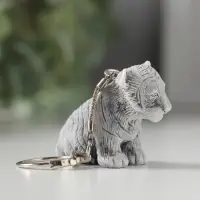 Брелок "Тигренок сидящий 2", 3,7см