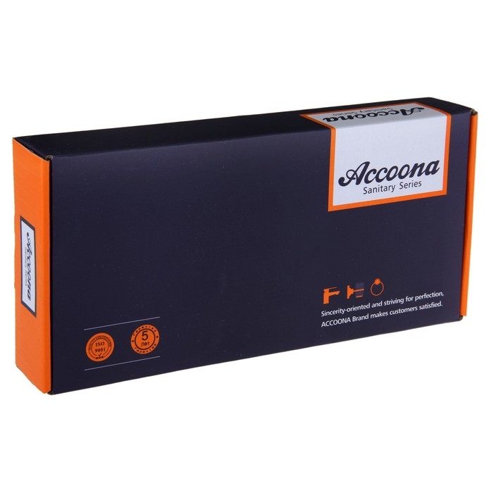 Смеситель для кухни Accoona A4471, двухрычажный, с гайкой, хром Смеситель для кухни Accoona A4471, двухрычажный, с гайкой, хром