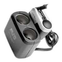 Разветвитель прикуривателя AVS 12/24 (на 2 выхода+USB) CS213U