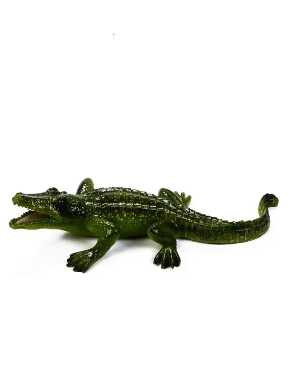 Садовая фигура из полистоуна &laquo;Крокодил&raquo;, 35&times;15&times;7 см, Greengo