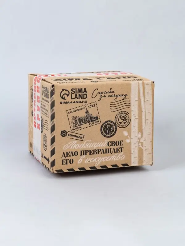 Кружка керамика под роспись акрилом &laquo;Милые друзья&raquo; (без краски)