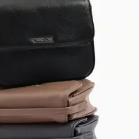 Сумка женская мессенджер TEXTURA на магните, 25&times;7.5&times;19 см, бежевая