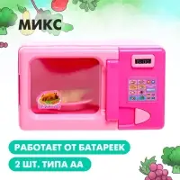 Бытовая техника &laquo;Микроволновая печь&raquo;, свет, работает от батареек