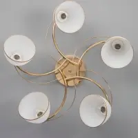 Люстра потолочная BayerLux &laquo;Андер&raquo;, 5хЕ27, 40 Вт, золото, 44&times;44&times;24 см