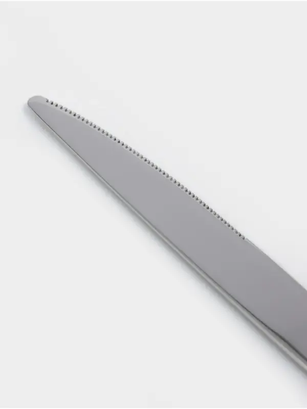 Набор столовых ножей Magistro Flow, 23.5 см, 6 шт., толщина 6 мм, нержавеющая сталь, серебристый