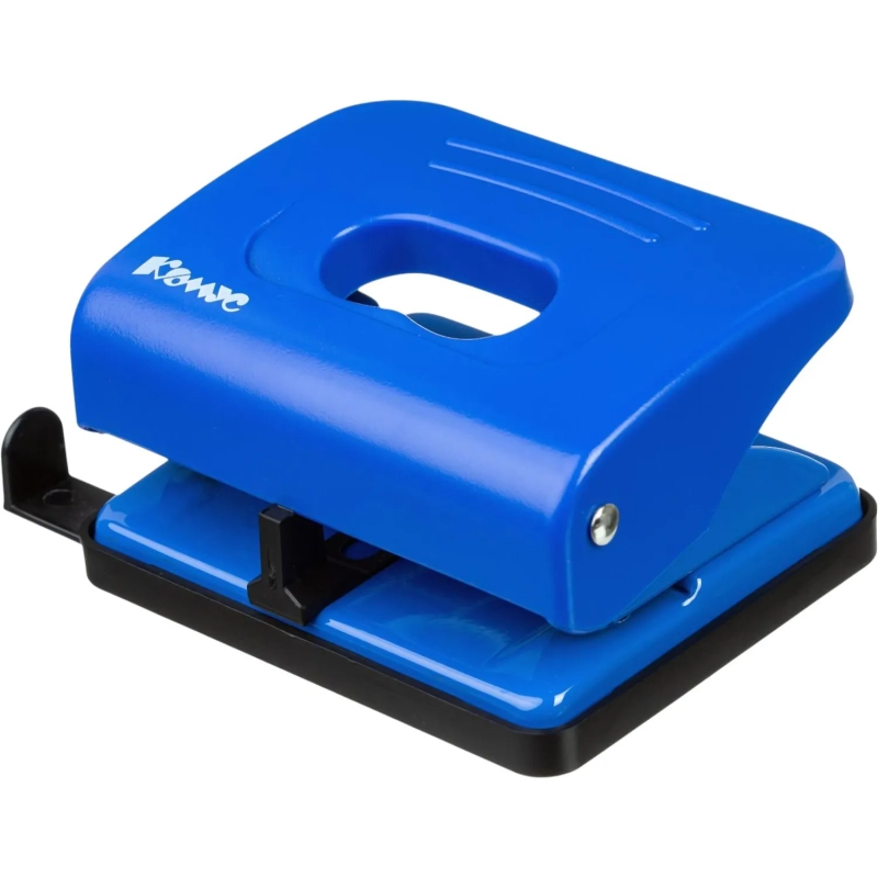 Дырокол Комус Prima 6325 синий до 20 листов.