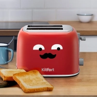 Тостер для хлеба с поддоном КТ-6218 - 870 Вт