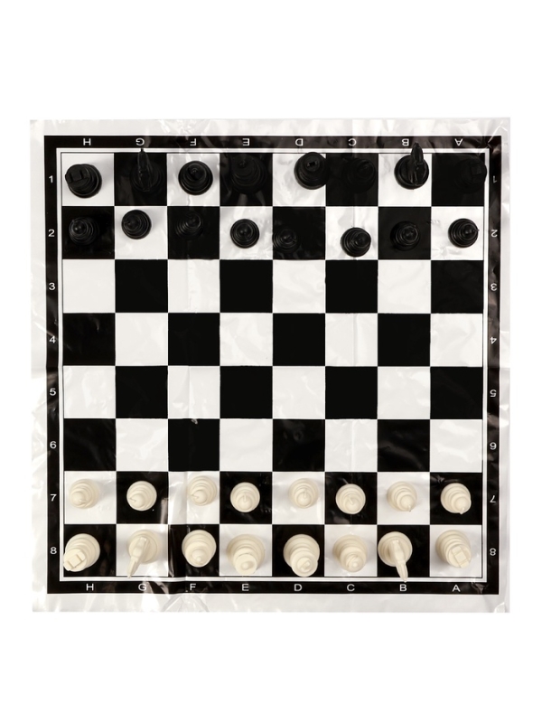 Шахматы 40 х 40 см, король h-5.6 см, d-2.3 см, фигуры пластик Шахматы 40 х 40 см, король h-5.6 см, d-2.3 см, фигуры пластик