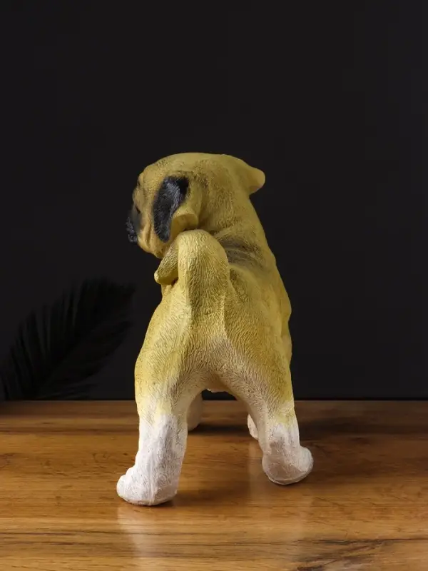 Фигару "Щенок мопс стоящий" 12х23х21 см