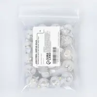 Светодиод для воздушного шара, круглый, жёлтый, набор 20 штук