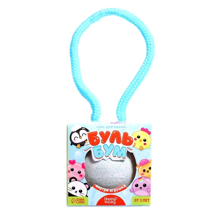 Соль для ванны с игрушкой «Буль-бум» Соль для ванны с игрушкой «Буль-бум»