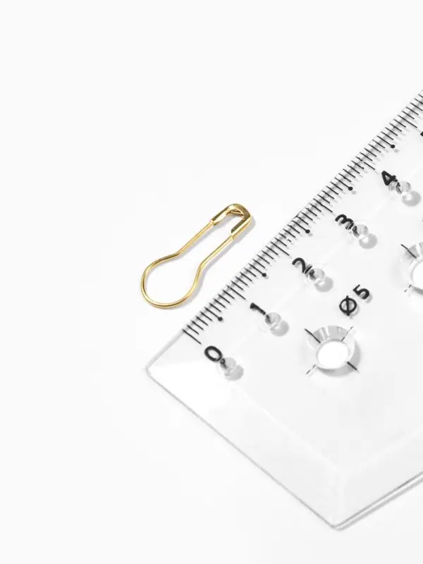 Булавка 22×9 мм (набор 10 шт.), цвет золото Булавка 22×9 мм (набор 10 шт.), цвет золото