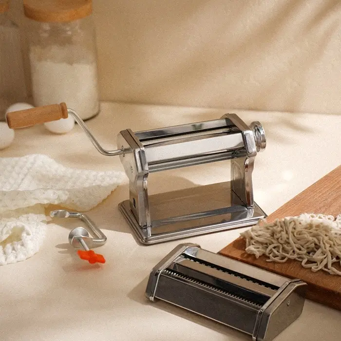 Лапшерезка ручная SL Home &laquo;Оливковая роща&raquo;, 21&times;15&times;13.5 см, нержавеющая сталь, серебристая