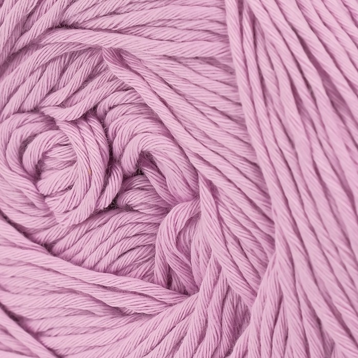 Пряжа Пряжа "Bouquet Unicolor" 100% хлопок 200м/100г (3212 бледная астра)