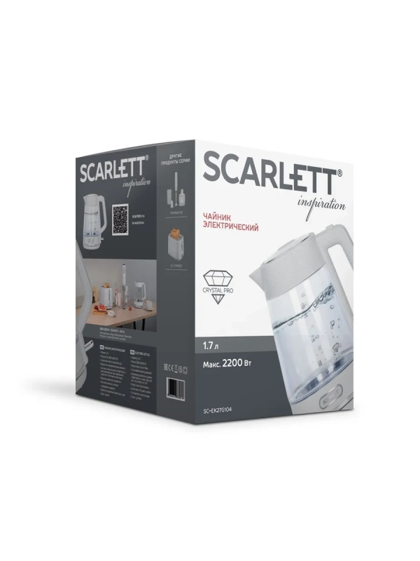 Чайник электрический SC-EK27G104 Чайник электрический SC-EK27G104