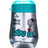 Конфеты освежающие Love is, со вкусом мяты, 45 г