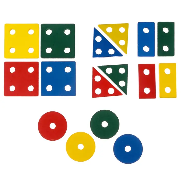 Пирамидка логическая Лесная мастерская &laquo;Фигуры&raquo;, окрас глянцевый